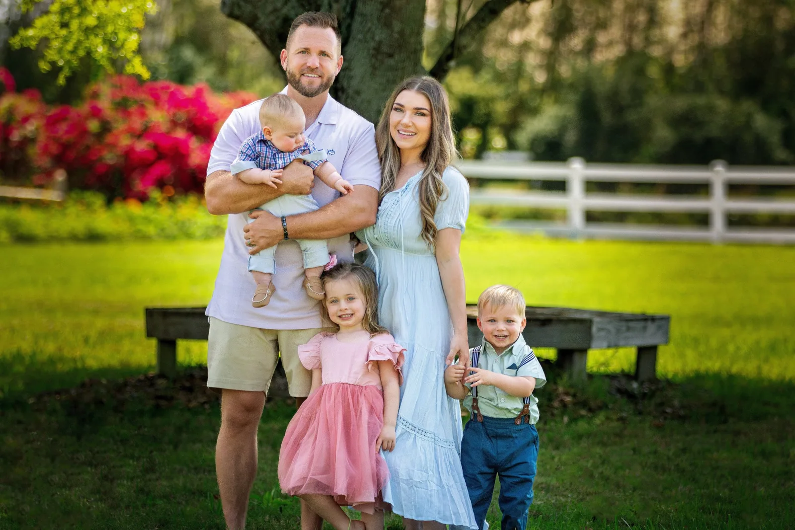 Bryan and Stephanie Dulaney with their children, Victoria Rose, Benaiah Michael and Elijah Bryan